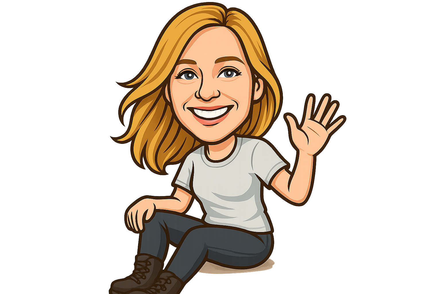 Lou caricature